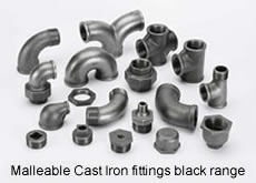 Black Galvanised Iron Fittings